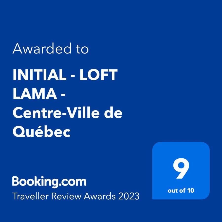 Initial - Loft Lama - Centre-Ville De Quebec Dış mekan fotoğraf